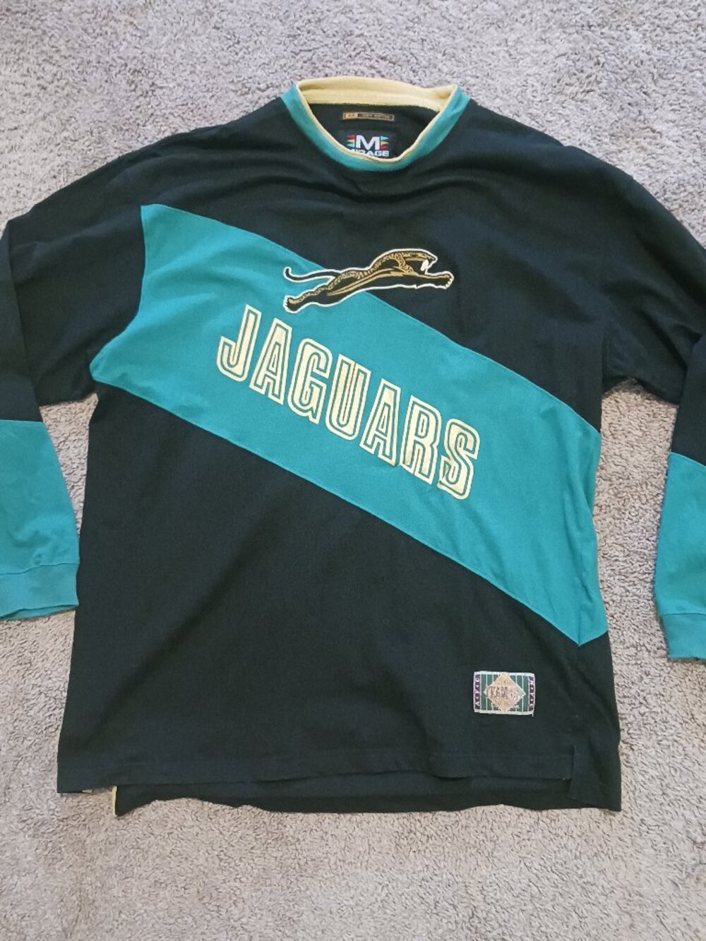 90s NFL Jacksonville jaguars mirage shirt L XL